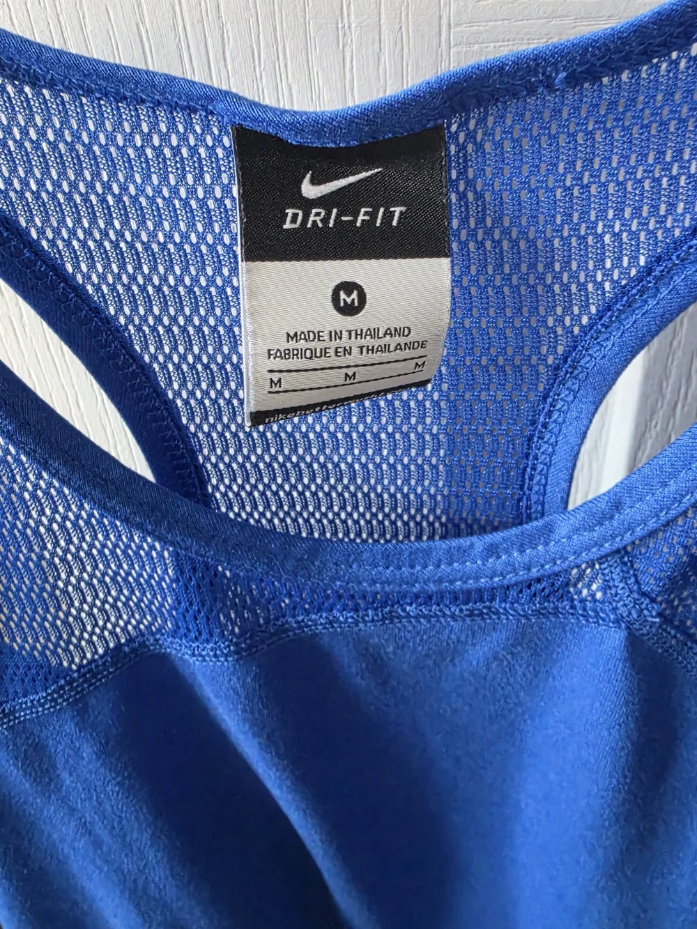 Nike Dri-FIT Royal Blue Mesh Tank